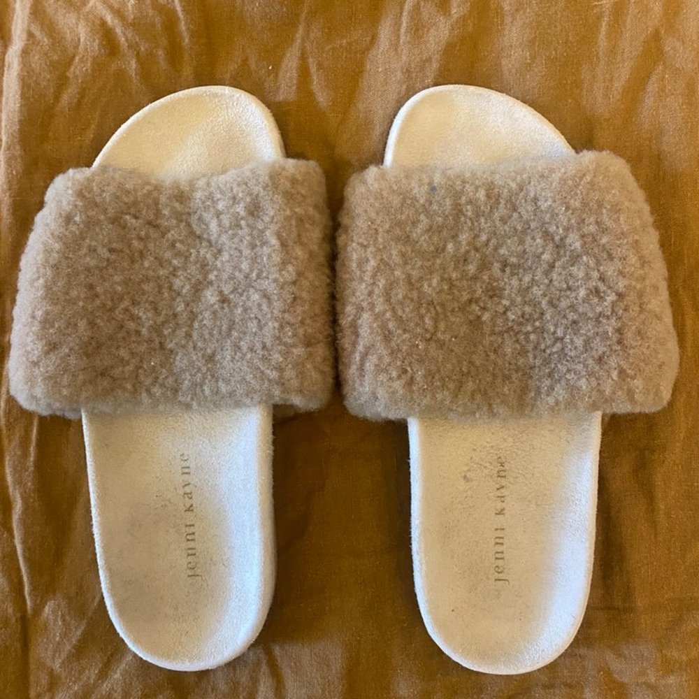 Shearling Slide Sandal